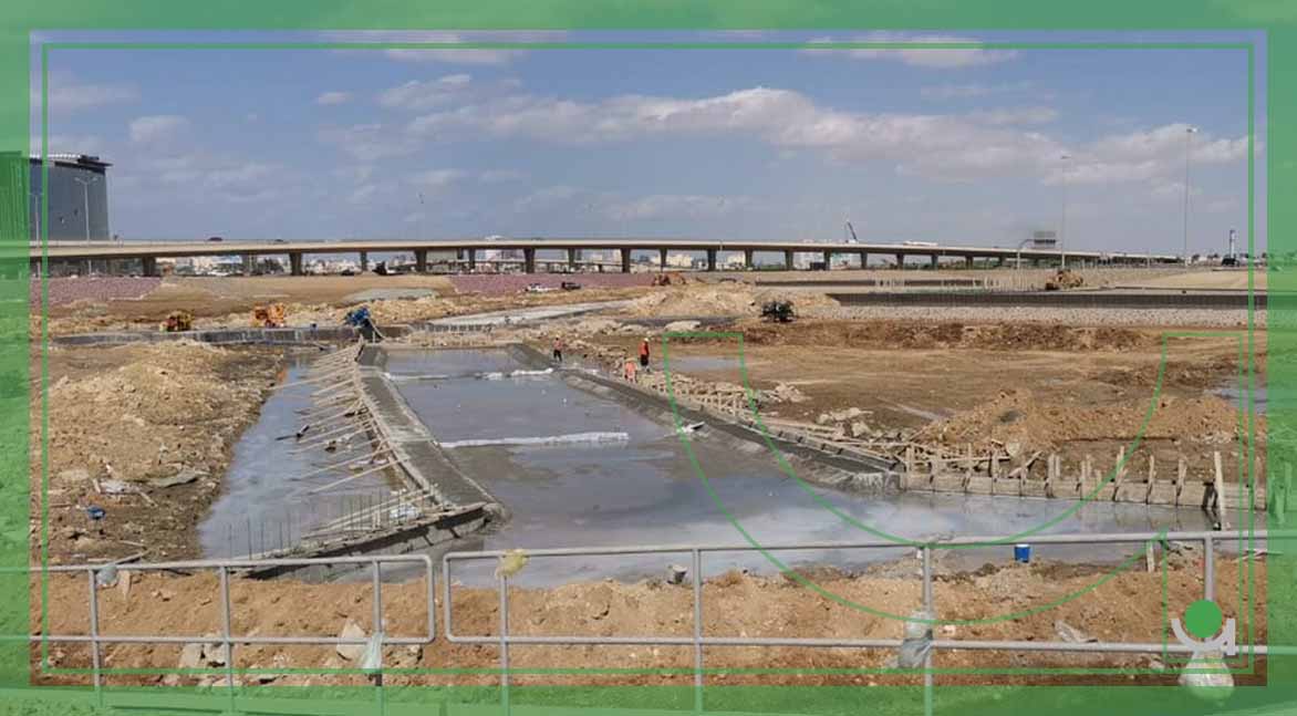 Project of The Construction of Flood Mitigation Channel at Jazan Economic City - SAUDI ARAMCO  