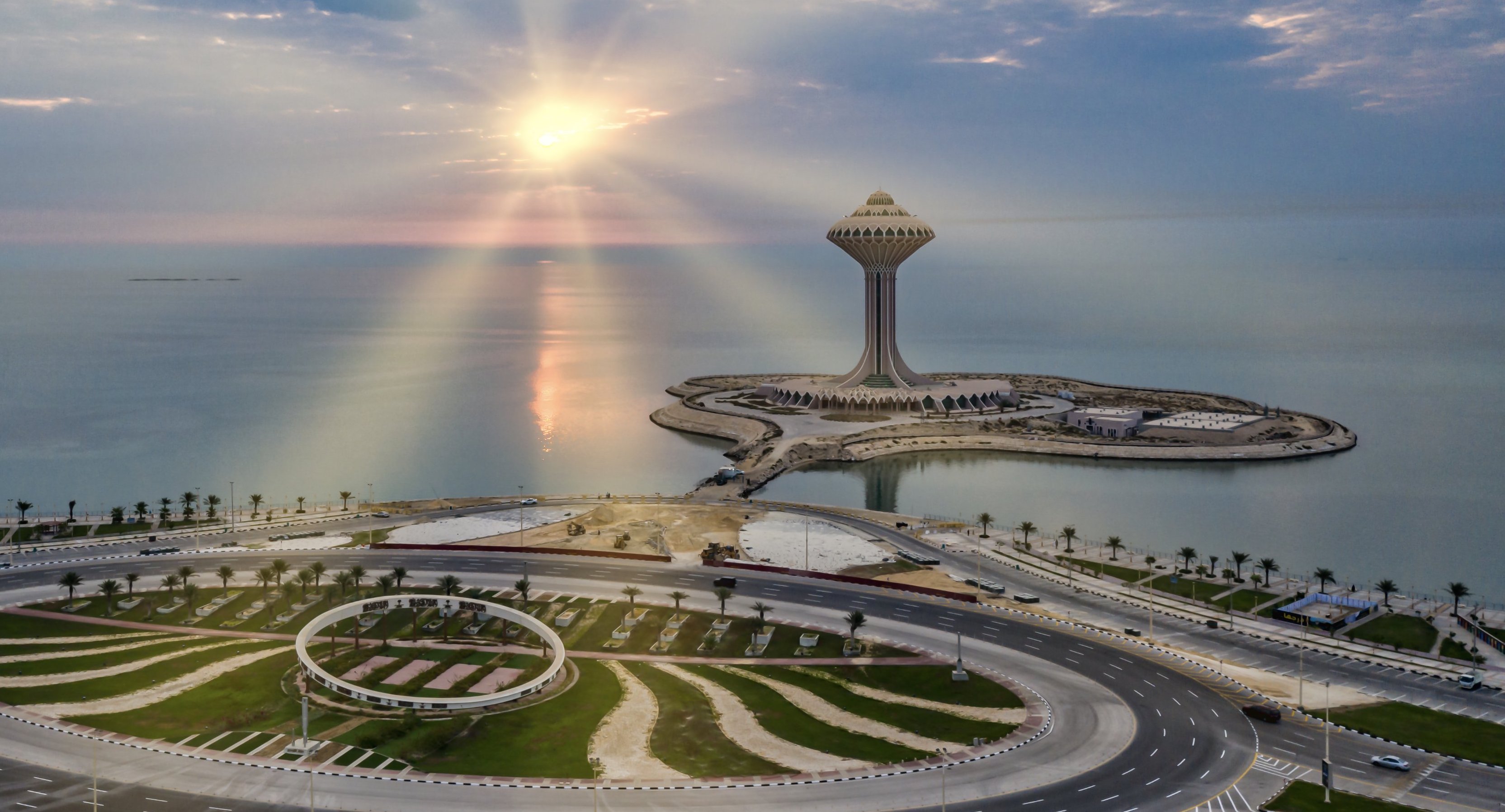 مشروع إنشاء المرحلتين الأولى والثانية من برج المياه ( المَعلَم السياحي ) بالمنطقة الشرقية  